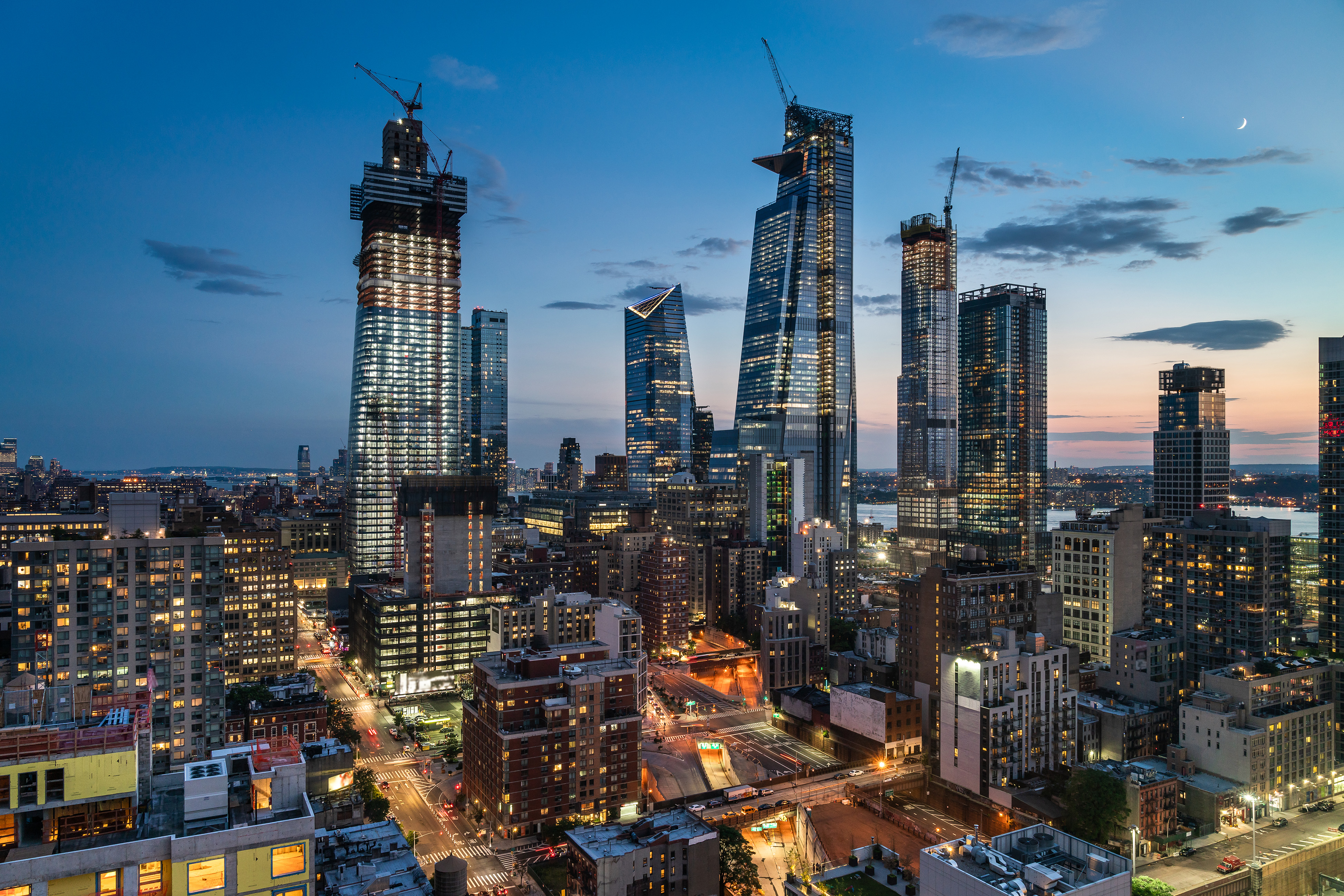 Buildings With Cranes